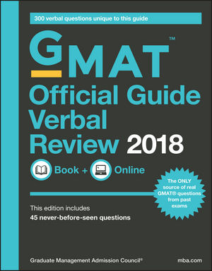  READ AN EXCERPT GMAT Official Guide 2018 Verbal Review
