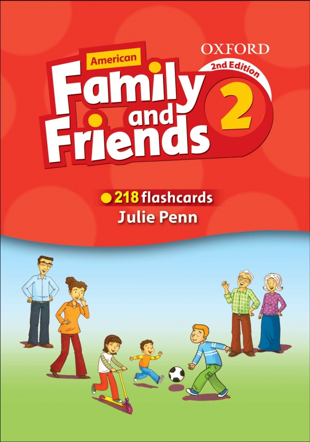 Flashcards American Family and Friends 2 Second Edition