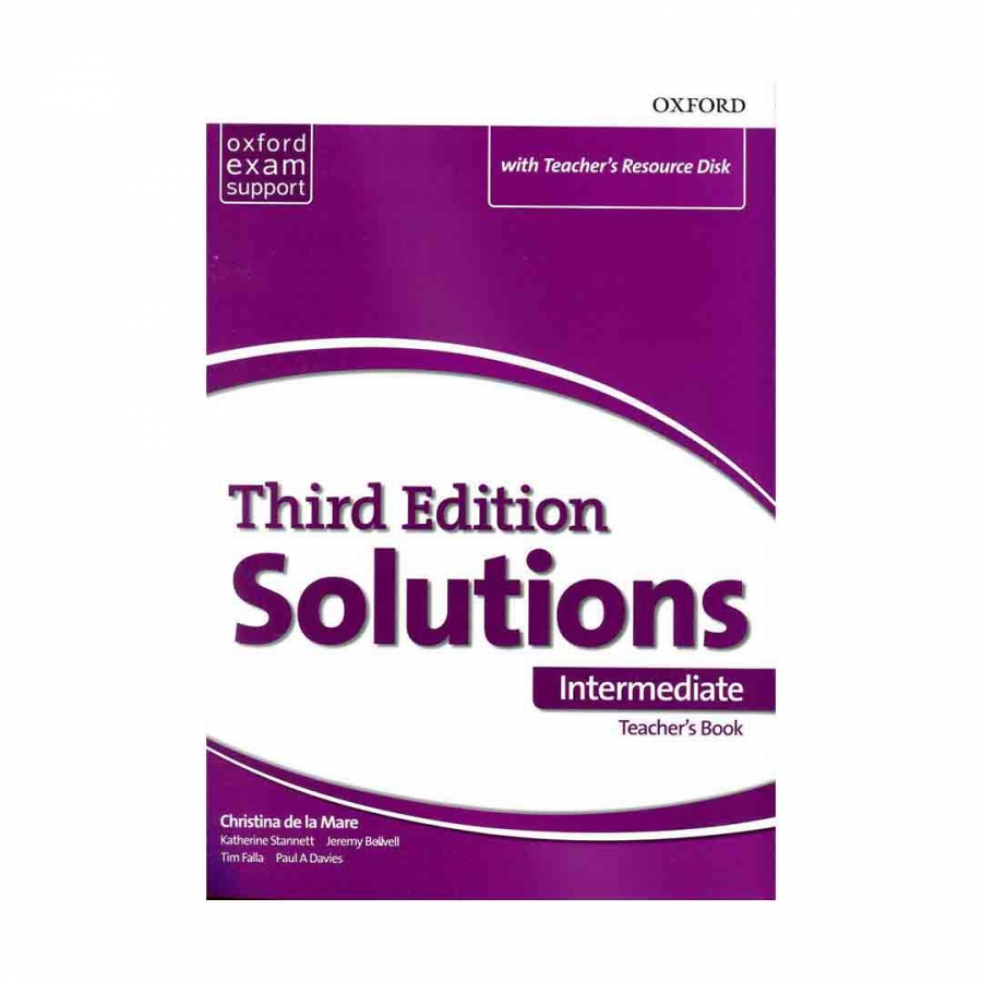 Teachers Book Solutions Intermediate 3rd +CD 