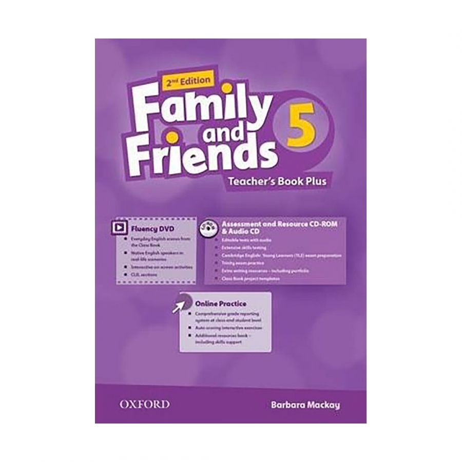 Family and Friends 5 (2nd) Teachers Book+DVD+CD