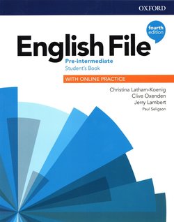English File Pre-Intermediate 4th edition SB+WB +CD