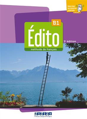 Edito niv.B1 - Livre + Cahier  2022 جدید 