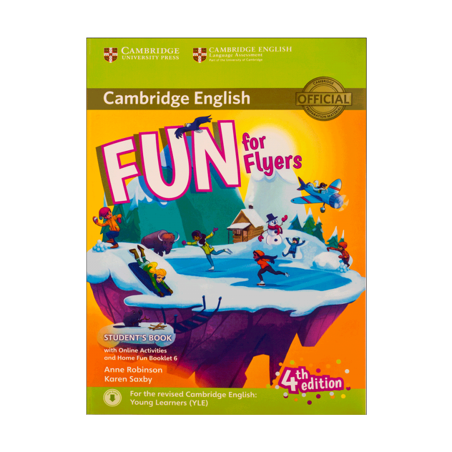 Fun for Flyers Students Book 4th+CD