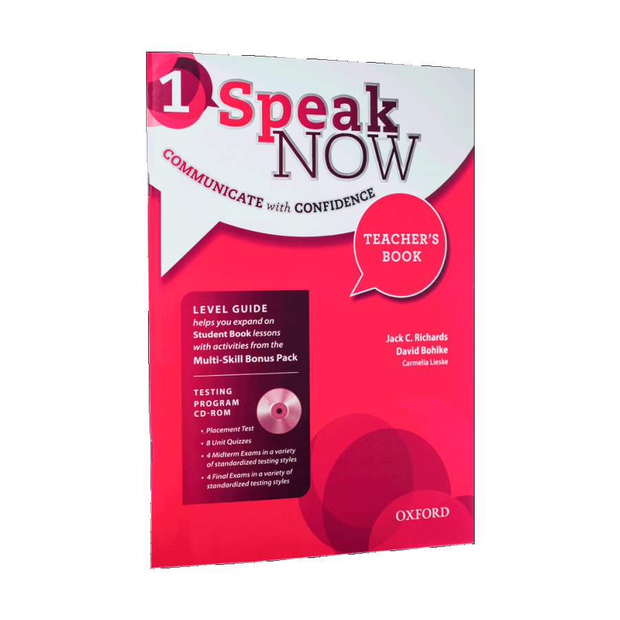 Speak Now 1 (Teacher's book)