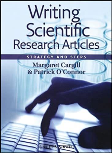 Writing Scientific Research Articles