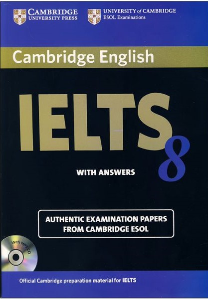  کتاب IELTS Cambridge 8+CD 