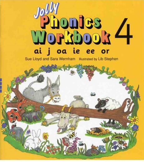 Jolly Phonics Workbook 4 
