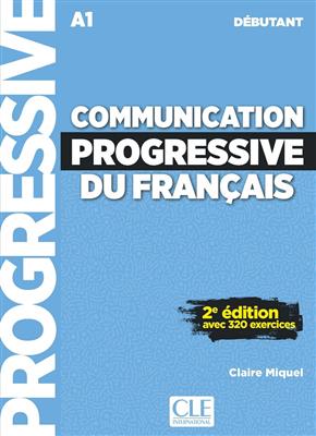 Communication Progressive - debutant + CD - 2eme edition سیاه و سفید 