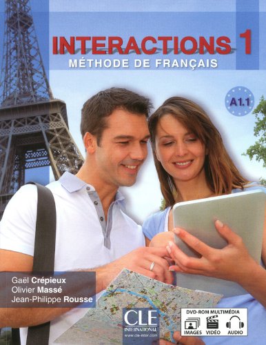 Interactions 1 - Methode de Francais A1.1 + DVD