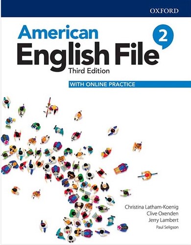 American English File 2 3rd  SB+WB+DVD امریکن فایل وزیری