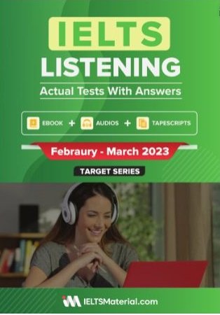 کتاب IELTS Listening Actual Tests Febraury- March 2023