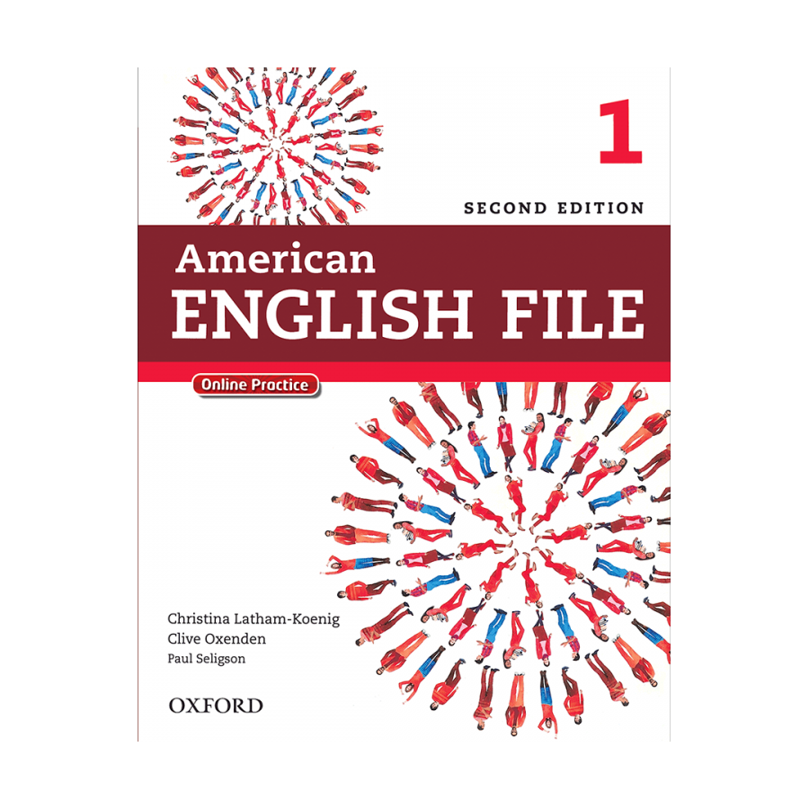 American English File 1 (2nd) SB+WB+2CD+DVD  امریکن فایل 
