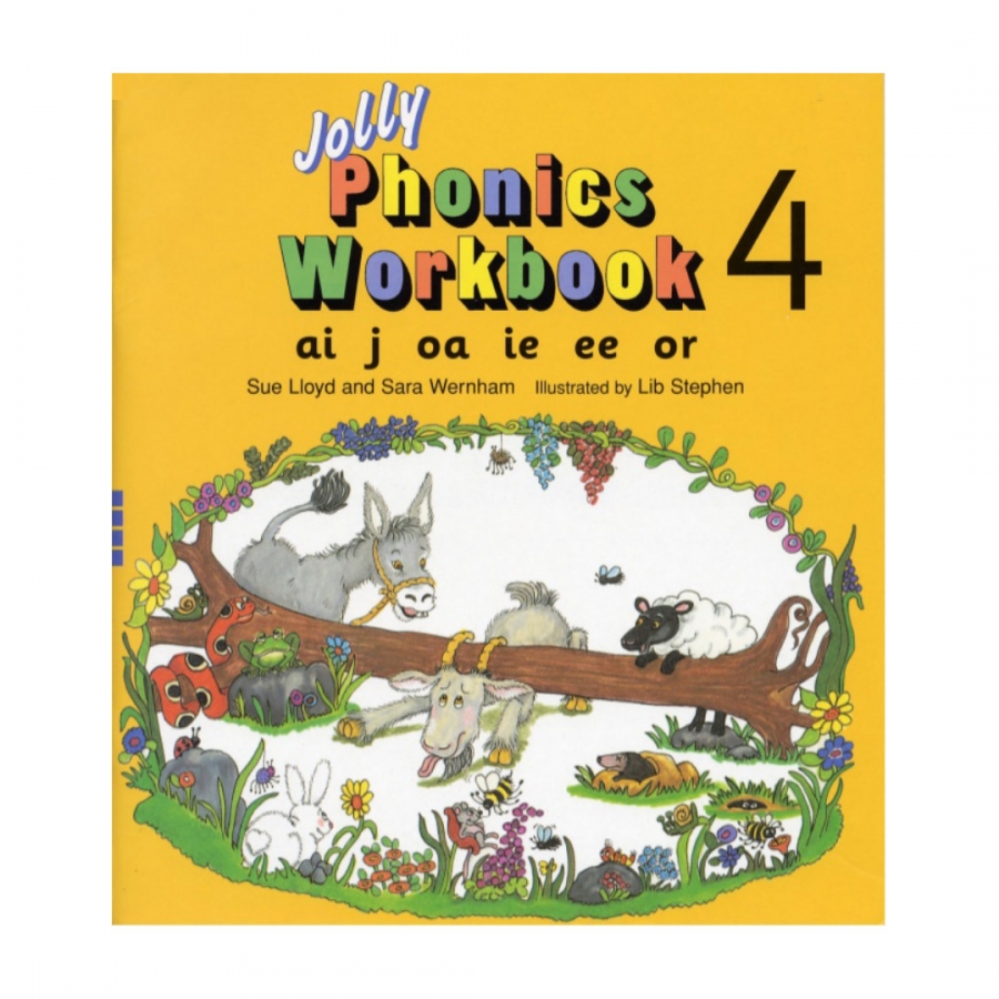 Jolly Phonics Workbook 4 