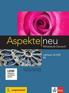 Aspektel neu B2 mittelstufe deutsch lehrbuch + Arbeitsbuch mit audio cd DVD