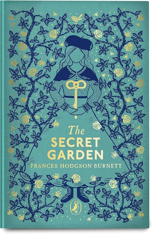 The Secret Garden by Frances Hodgson Burnett جلد پارچه ای 