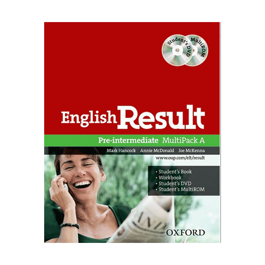  English Result Pre-intermediate (SB+WB+Key+2CD+DVD)