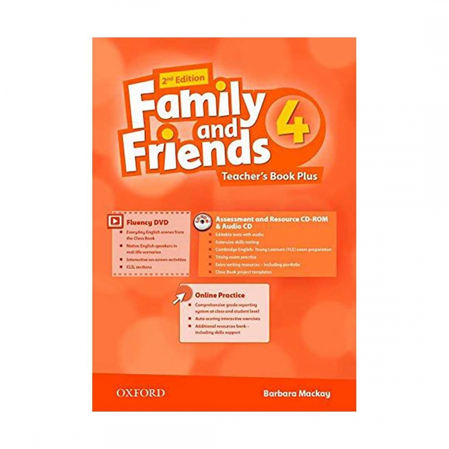 Family and Friends 4 (2nd) Teachers Book+DVD+CD