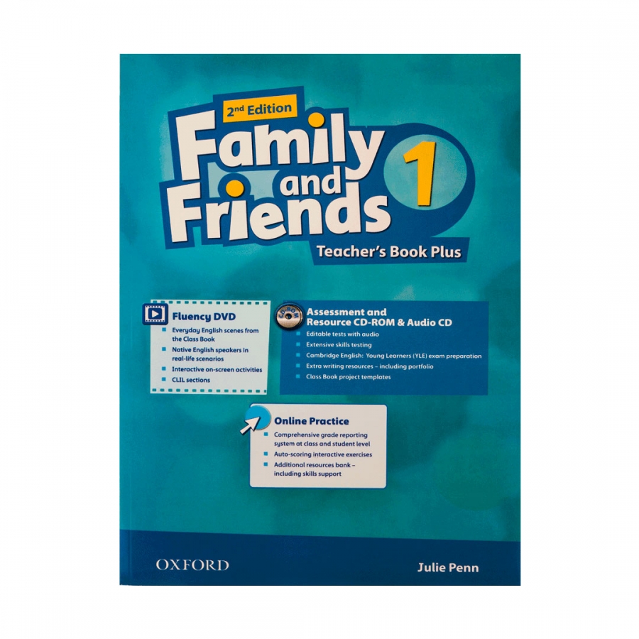 American Family and Friends 1 (2nd) Teachers book+CD+CD-ROM