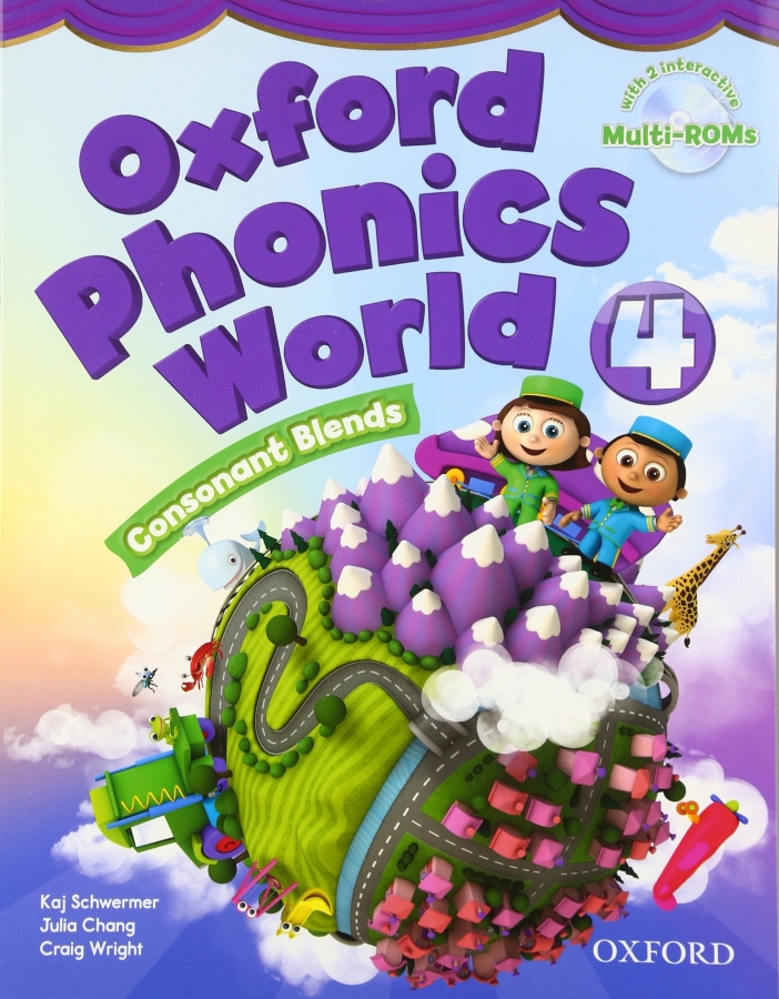 Oxford Phonics World 4 (S.B+W.B)+DVD  