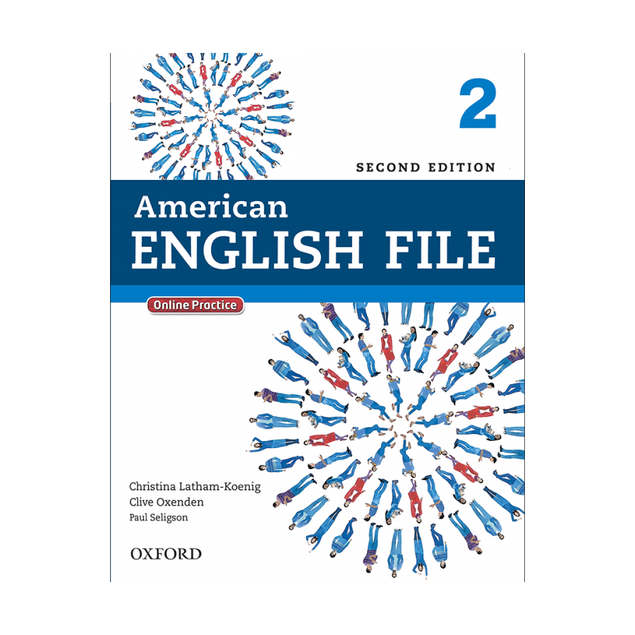 American English File 2 (2nd) SB+WB+2CD+DVD امریکن فایل 