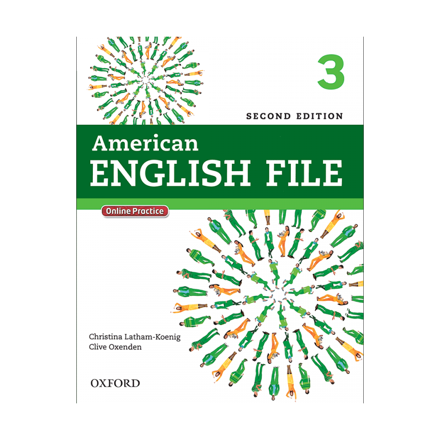 American English File 3 (2nd) SB+WB+2CD+DVD امریکن فایل 