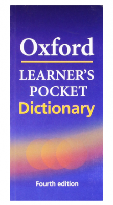 Oxford Learners Pocket Dictionary fourth edition