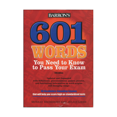 601Words You Need to Know to Pass Your Exam 5th edition
