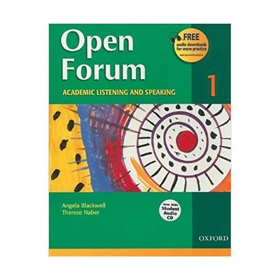  Open Forum 1 Student Book with Test Booklet  