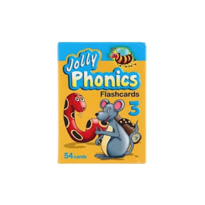 Jolly Phonics 3 FlashCards فلش کارت جولی 3