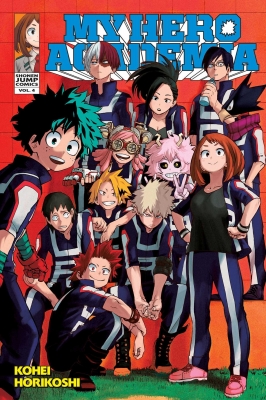  مانگا My Hero Academia Vol. 4 by Kohei Horikoshi 