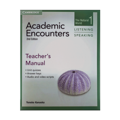 Academic Encounters 2nd 1 Listening and SpeakingTeacher's Manual