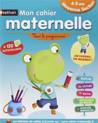 Mon cahier maternelle 4/5 ans