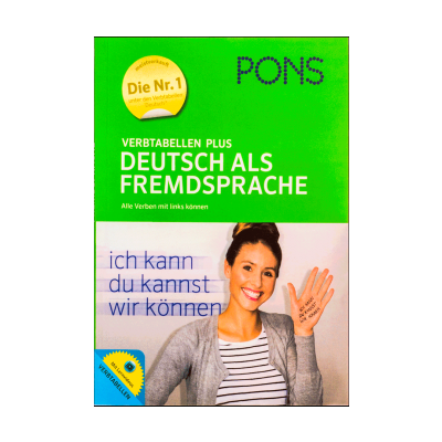 Pons Verbtabellen Plus Deutsch Als Fremdsprache