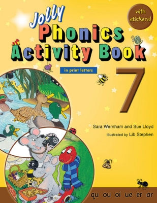 Jolly Phonics Activity Book 7 