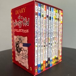 پک 12 جلدی کتاب Diary Of A Wimpy KID همراه قاب