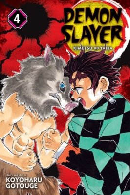  کتاب Demon Slayer Vol 4 by Koyoharu Gotouge 