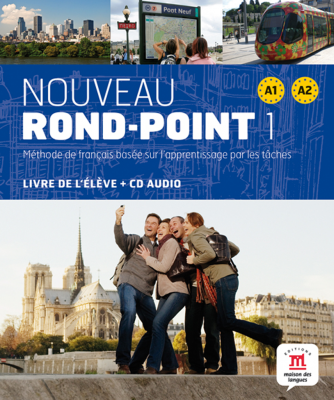 Nouveau Rond-Point 1 + Cahier + CD audio
