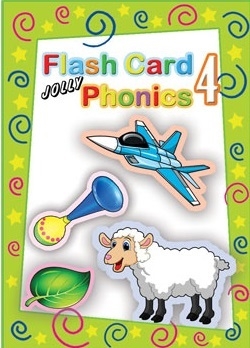 Jolly Phonics 4 FlashCards فلش جولی فونیکس 4