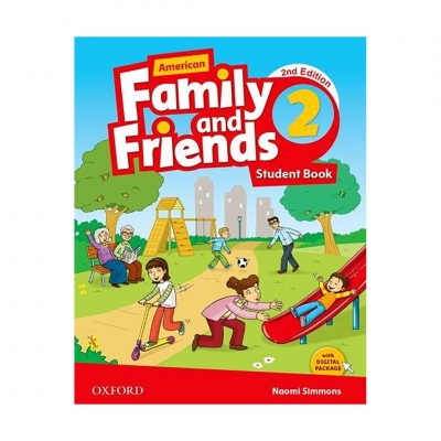 American Family and Friends 2 (2nd) SB+WB+DVD وزیری