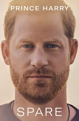 کتاب Spare by Prince Harry The Duke of Sussex جلد نرم