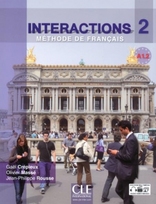 Interactions 2 - Niveau A1.2 - Livre de l'élève + DVD Rom