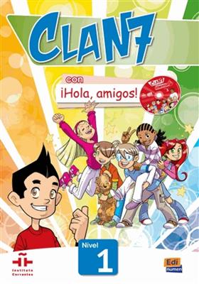 Clan 7 con ¡Hola, amigos! 1 + CD