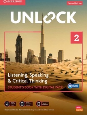 کتاب Unlock 2nd Edition 2 Listening, Speaking And Critical Thinking