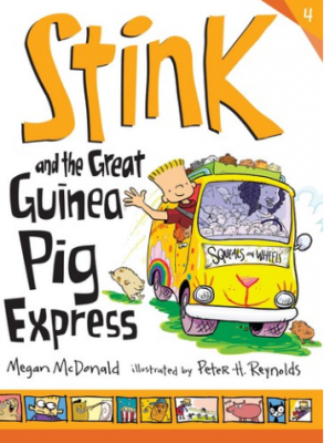 کتاب Stink 4 The Great Guinea Pig Express by Megan McDonald 