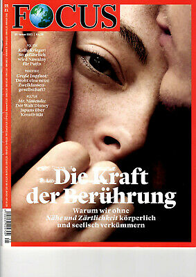 مجله زبان آلمانی  FOCUS Magazin - Die Kraft der Berührung