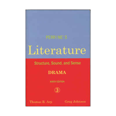 Literature Drama The Elements of Drama 3 (9th) 