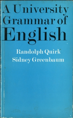 A university grammar of English 
