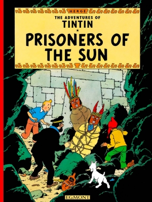  کتاب Tintin Prisoners of the Sun by Hergé