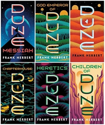 Complete Dune Series Set ( 6 Books )  by Frank Herbert