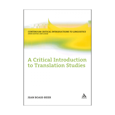 A Critical Introduction to Translation Studies